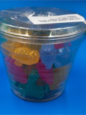 colorful, reusable ice cubes